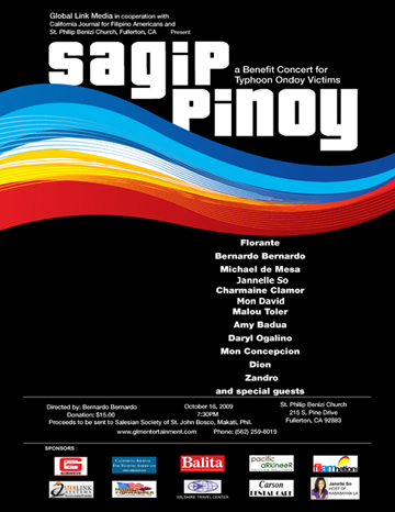 Sagip Pinoy: A Benefit Concert for Typhoon Ondoy Victims : LA IMC