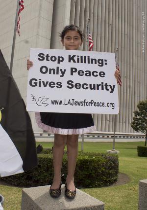 L.A Supports August 2nd International Gaza Protest Photoset 4