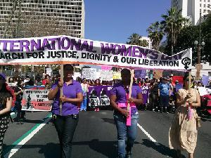 Los Angeles Stands Up for Women's Rights