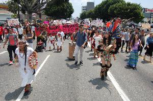 Four Winds of March Against Monsanto Los Angeles Take The Streets of Hollywood