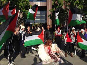 LA Nakba Anniversary protest at the Israel Consulate