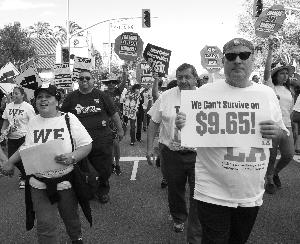 May Day March, LA 2015