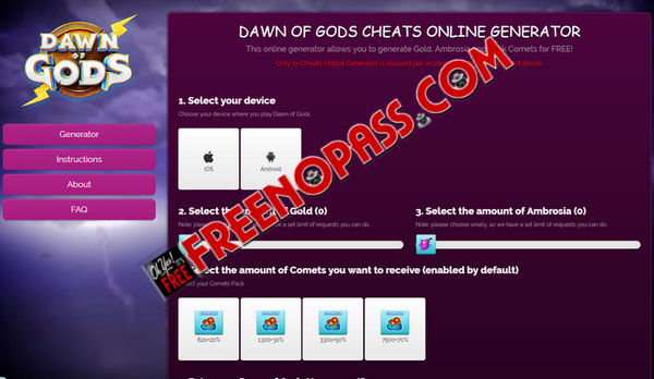 Dawn of Gods Generat...