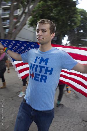 Massive Women's March Los Angeles Tells President Donald Where To Go