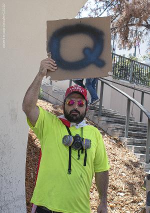 Open California Protest Los Angeles,May Day