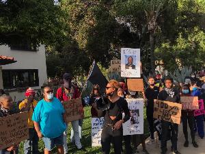 Pomona Rally for Breonna Taylor and George Floyd Hits Police Association and Mayor's House
