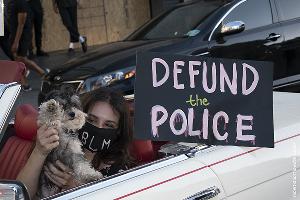 George Floyd Protest Los Angeles. Hollywood June 7th, 2020