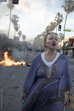 George Floyd Protest Los Angeles.