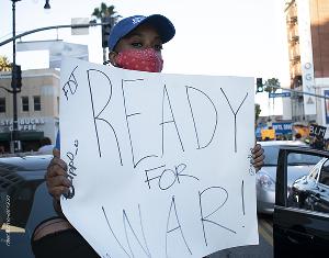 George Floyd Protest Los Angeles. Hollywood June 7th, 2020