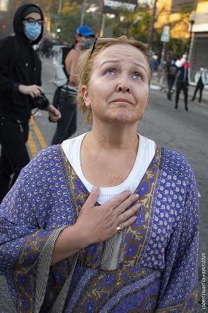 George Floyd Protest Los Angeles.