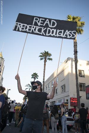 George Floyd Protest Los Angeles. Hollywood June 7th, 2020