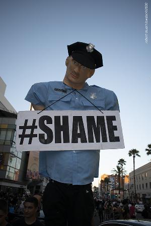 George Floyd Protest Los Angeles. Hollywood June 7th, 2020