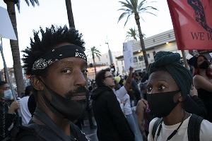 George Floyd Protest Los Angeles. Hollywood June 7th, 2020