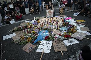 George Floyd Protest Los Angeles. Hollywood June 7th, 2020