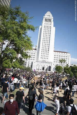 George Floyd Protest Los Angeles. DTLA June1st - 6th 2020