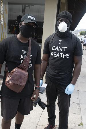 George Floyd Protest Los Angeles.