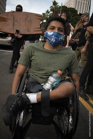 George Floyd Protest Los Angeles.