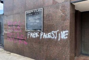 Synagogues Vandalized too