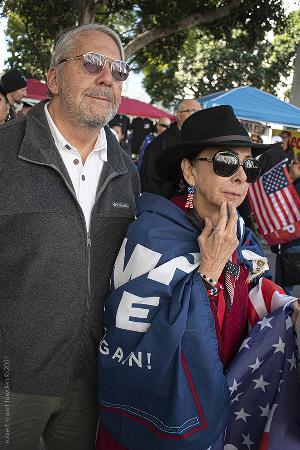 Stop The Steal LA Protesters