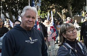 Stop The Steal LA Protesters