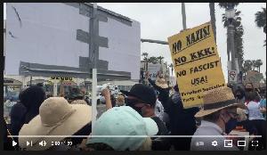 Counterprotest Against Fascists in Hunting Beach April 11, 2021