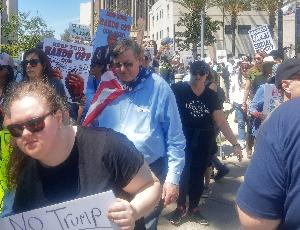 Bummed Out Flag Guy