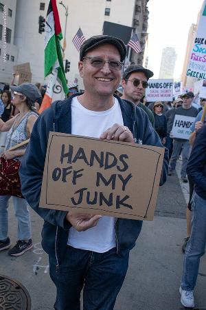 Hands Off Rally April 5th Los Ang