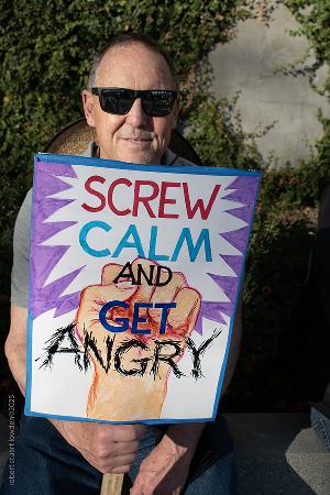 Hands Off Rally April 5th Los Ang