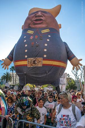 Hands Off Rally April 5th Los Ang
