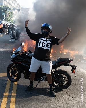 Immigration Protest Los Angeles 6-10-25