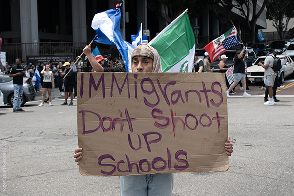 No Kings Rally DTLA ...