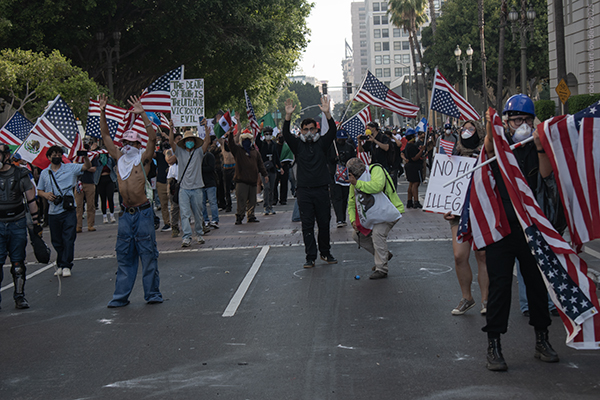 No Kings Rally DTLA ...
