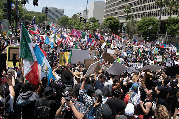 No Kings Rally DTLA ...