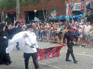 Star Wars in the 2025 Pride Parade in WeHo