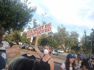 *No Kings *No Ice *No Fascism in Highland Park