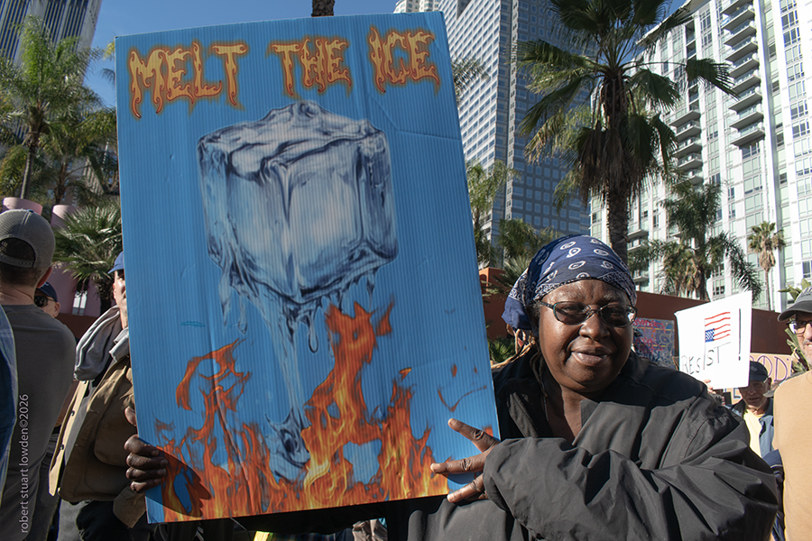 Protest Los Angeles ...