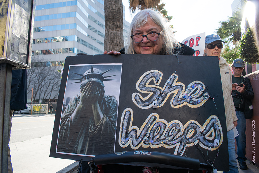 Protest Los Angeles ...